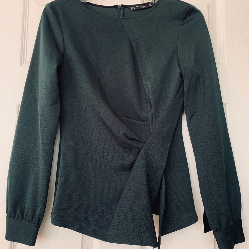 Zara long sleeve blouse (NWT)